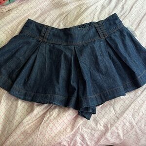 Kimchi Blue Skorts in Flowy Indigo
